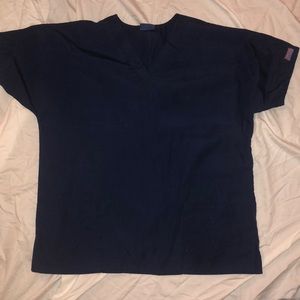 Cherokee Navy Scrub top